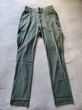 Woolx Nicole Tall Ankle Pant Sage Olive XS Tall All Season Regular Fit